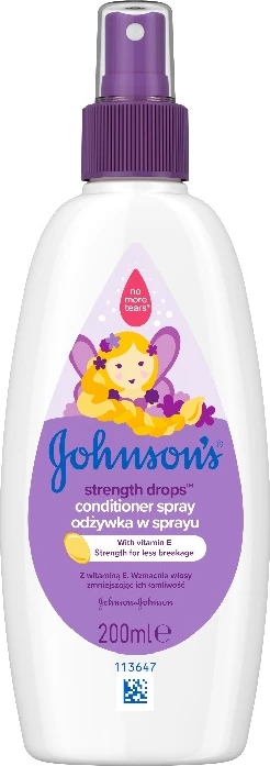 Spray balzam za lase Strength Drops Johnson & Johnson 200 ml