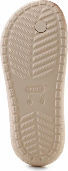 Flip-flop natikači Crocs Classic Flip V2, bež