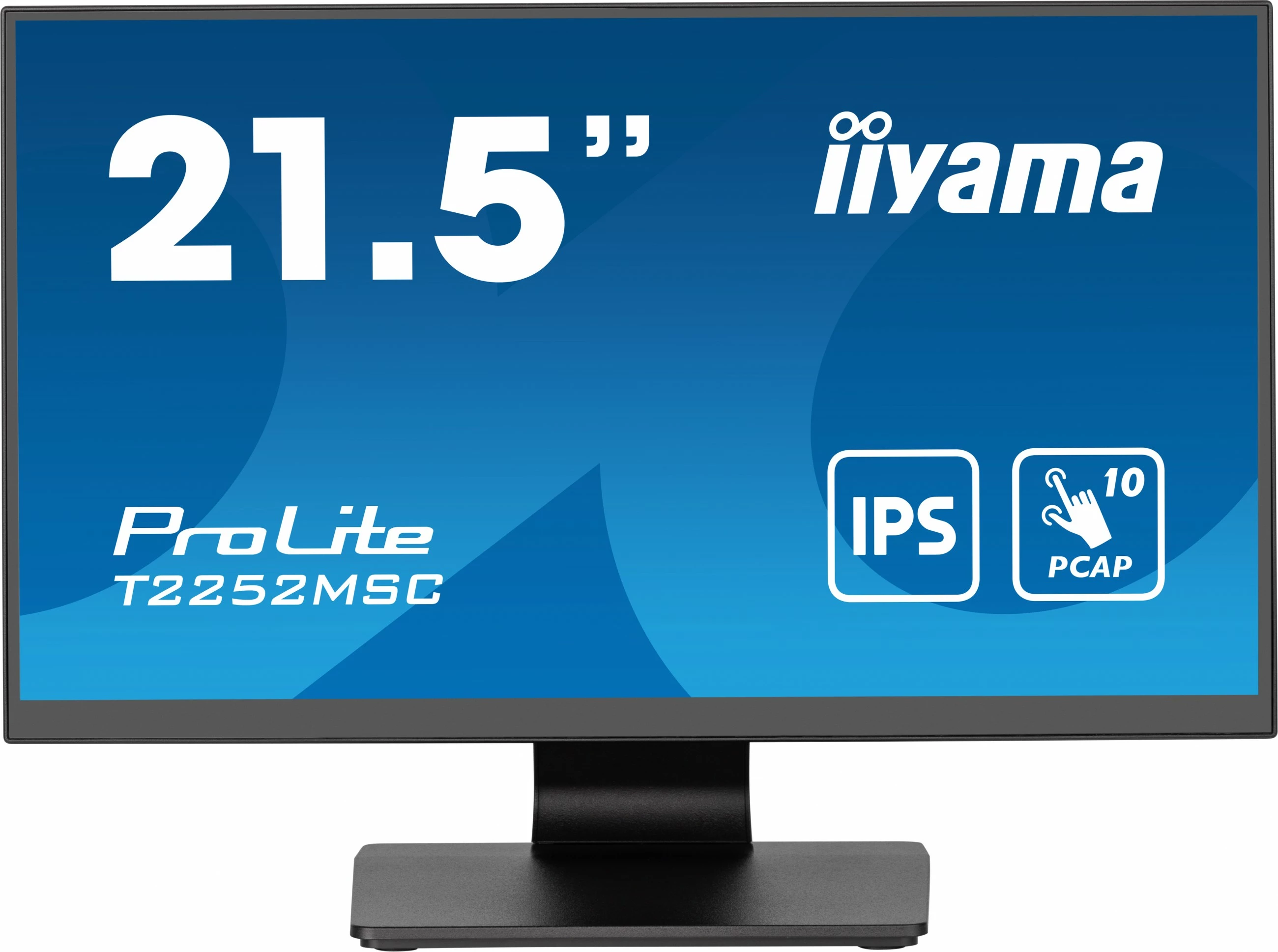 LCD monitor 21,5", Full HD, črn, iiyama ProLite T2252MSC-B2