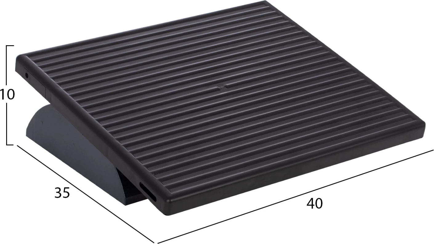 Pisarniška opora za noge iz plastike, samonastavljiva FH1139