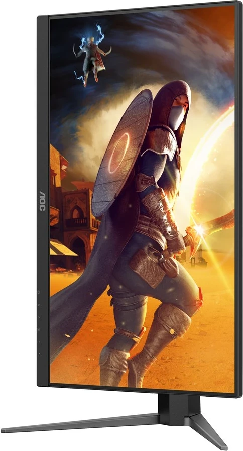 Gaming monitor 23,8" Full HD LED, črn z rdečimi AOC 24G4HA