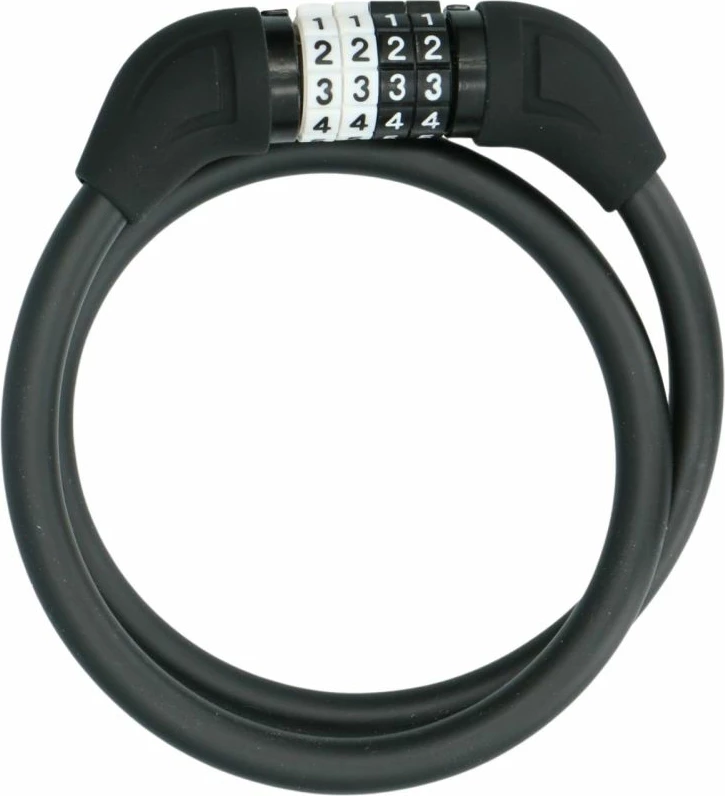 Varnostna kolesarska vrvica Dunlop, črna