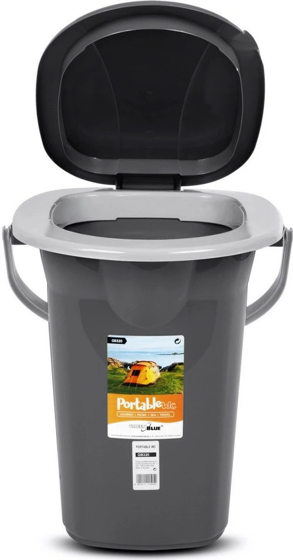 Prenosni WC GreenBlue GB320AG, antracit