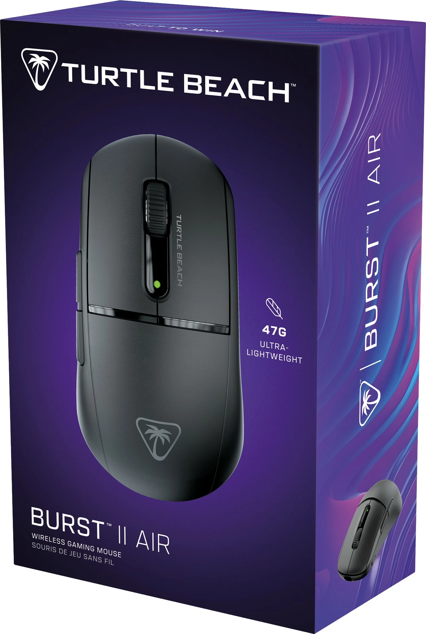 Gaming miška Turtle Beach Burst II Air, črna