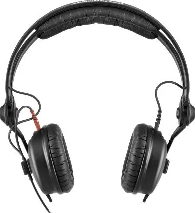 Profesionalne zaprte slušalke Sennheiser HD 25, z 1,5 m kablom, črne