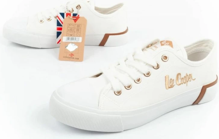 Kopalne čevlje za ženske Lee Cooper, bele