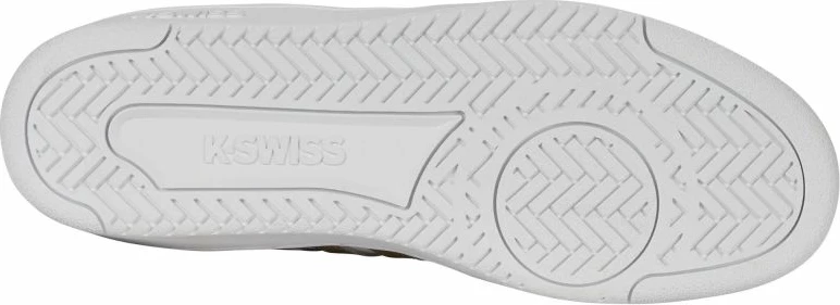 Elegantne športne atlete K-Swiss Court Pakisades W, srebrno-sive z zlatimi
