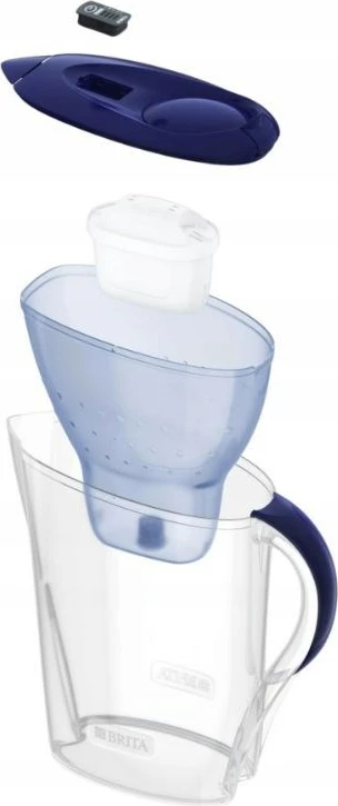 Filtrirni vrč 2,4 l z 3 filtri Maxtra Pro PP, modra - BRITA Marella