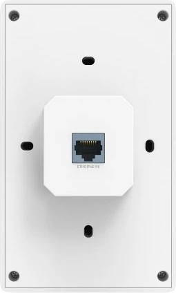 Access point za montažo na steno TP-Link EAP725-Wall, 2500 Mbit/s, 4 LAN priključki, PoE, bel