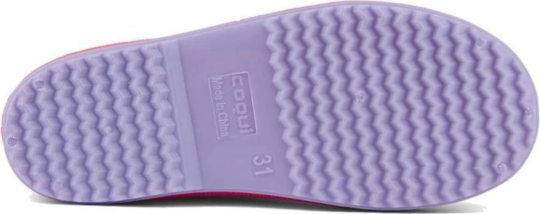 Gumijasti škornji za dekleta Coqui, rdeči