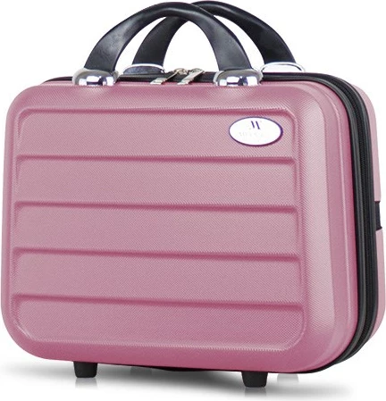 Kozmetična torbica za ličila, rožnato-zlata, Zoozie Bags, 8404