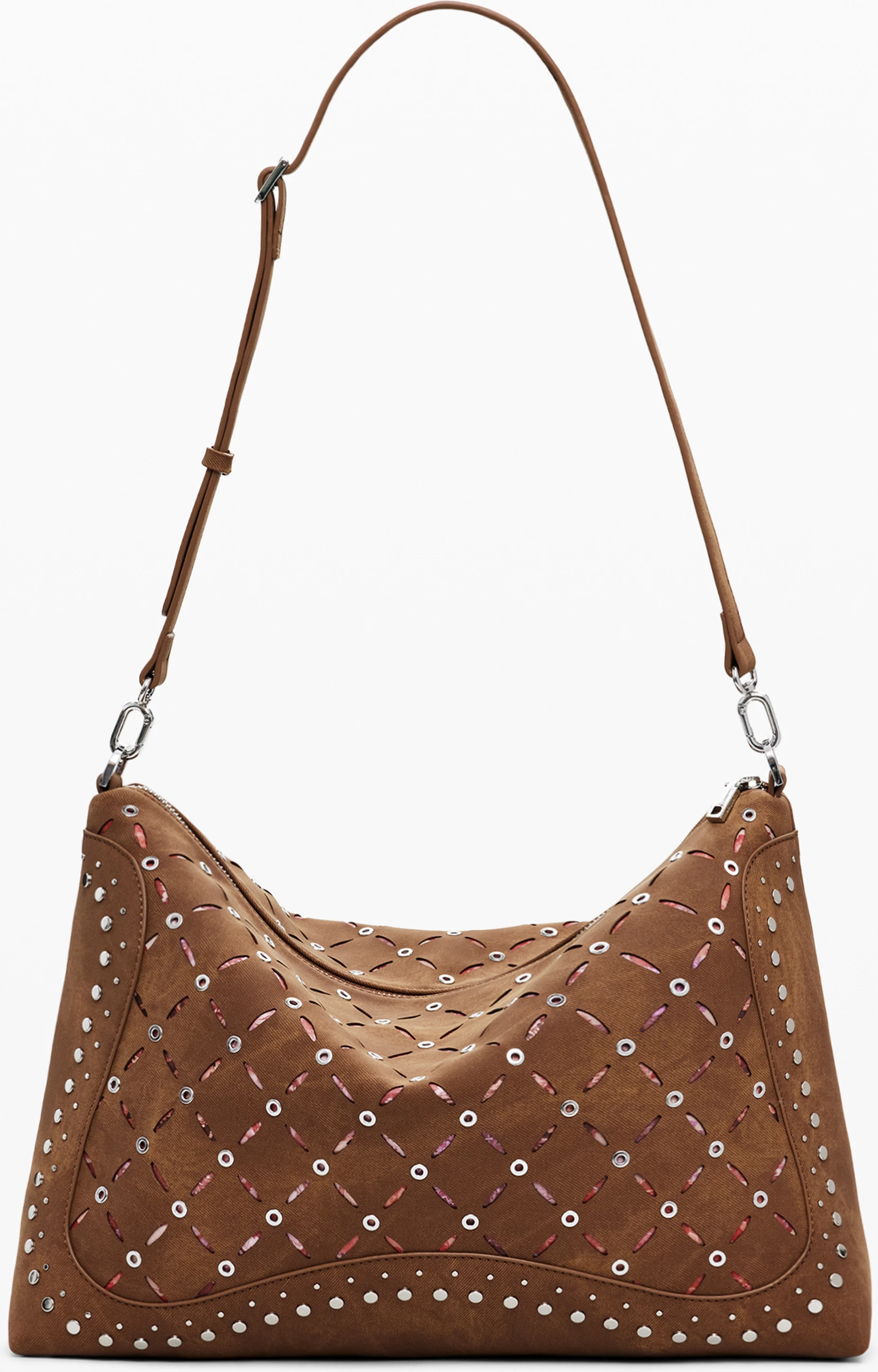 Mini torbica za ženske, rjava Desigual Yankee Leiria