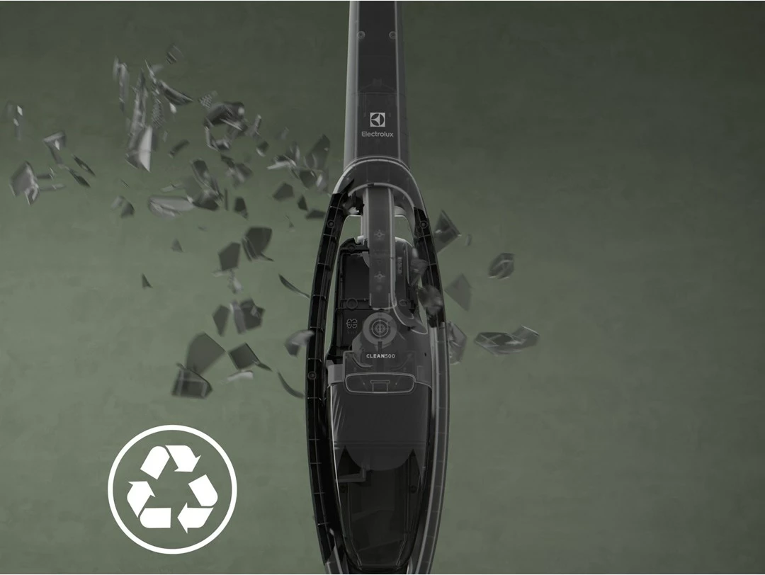 Akumulatorski sesalnik Electrolux ES52CB21DB, brez vrečke, 0,5 L, moder