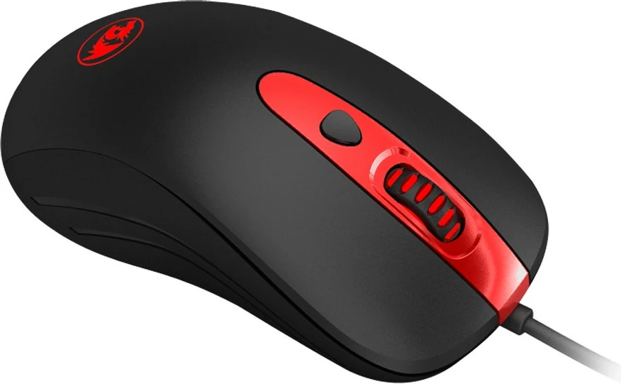 Gaming miška Redragon Gerberus RED-M703, z žico, 7200 DPI, črna