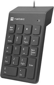 Numerična tipkovnica NATEC GOBY 2, USB, črna