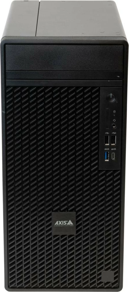 Registator programske opreme za omrežne kamere Axis S1216, tower ohišje, črn