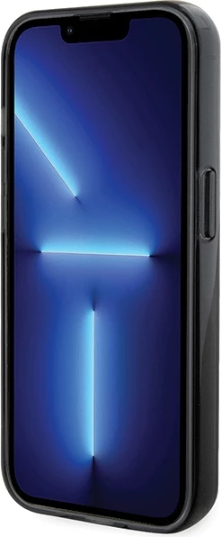 Ovitek za iPhone 13 Pro 6,1", z nosilcem-prstanom (Ring Stand), MagSafe, črn — Karl Lagerfeld KLHMP13LHMRSKCK