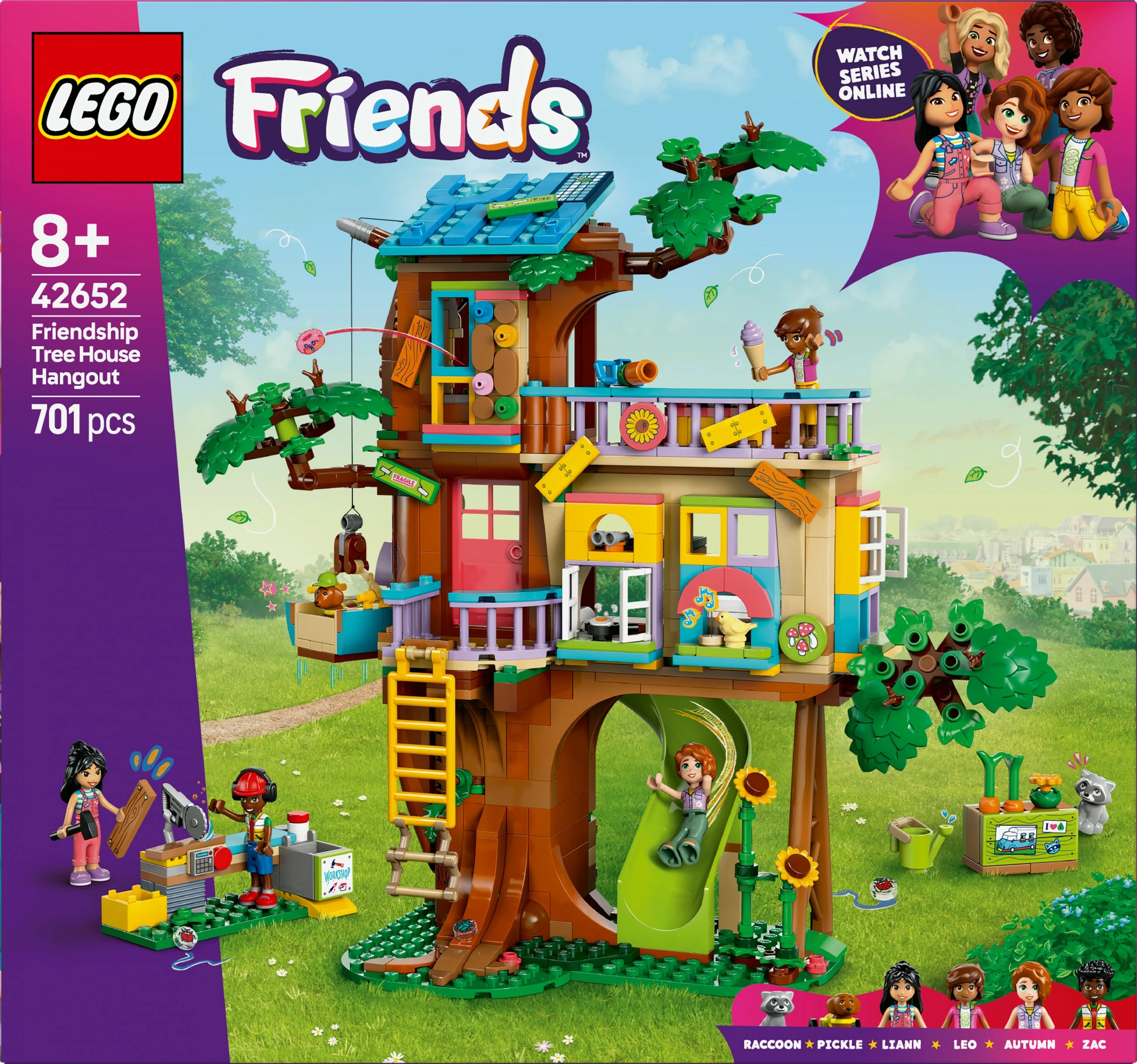 Hiša na drevesu LEGO Friends 42652, 701 del, večbarvno
