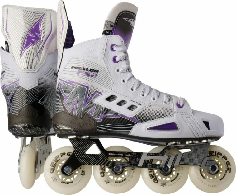 Rolki za moške/ženske, črni Bauer Mission Inhaler FS2 Sr