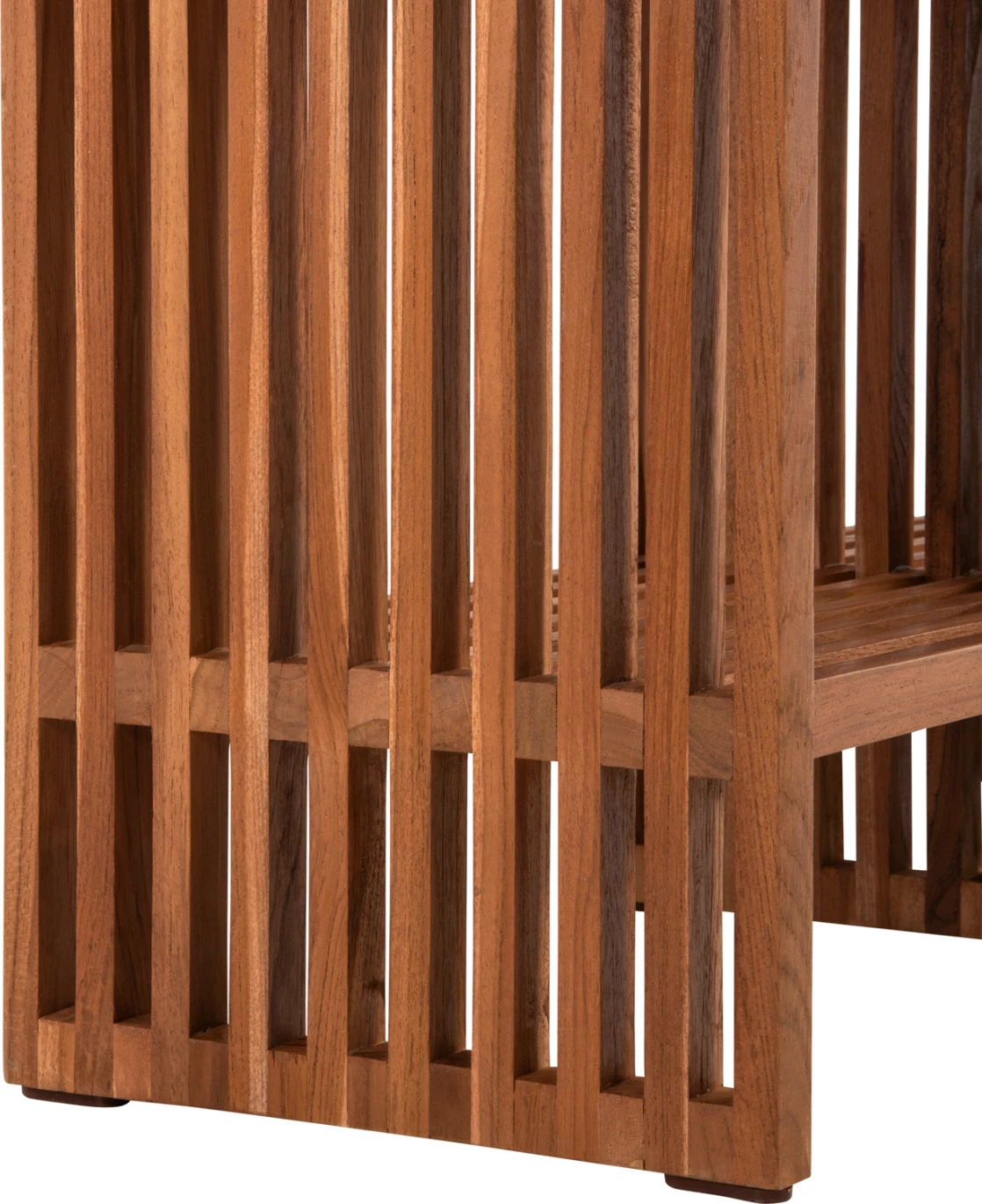 Konzola NYA FH9831 iz masivnega tikovega lesa v naravni barvi 130x29,5x46H cm