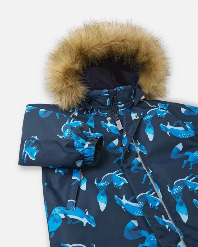 Kombinezon za otroke Reima, modre barve