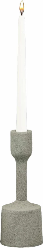 Držalo za svečo WHISPERS, aluminij, mint, 7x7x18 cm