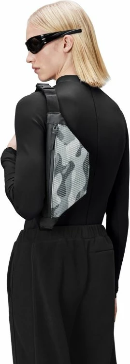 Torba za okoli pasu Rains Mesh Mini Camo, unisex