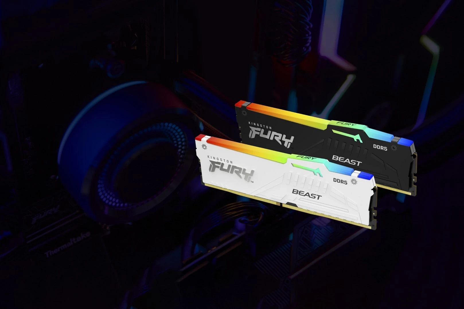 RAM pomnilnik 32 GB 6000 MT/s DDR5 RGB Kingston FURY Beast
