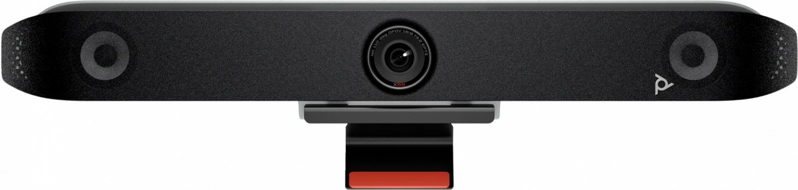 Video bar POLY Studio X52, 4K Ultra HD, vgrajen mikrofon, črn