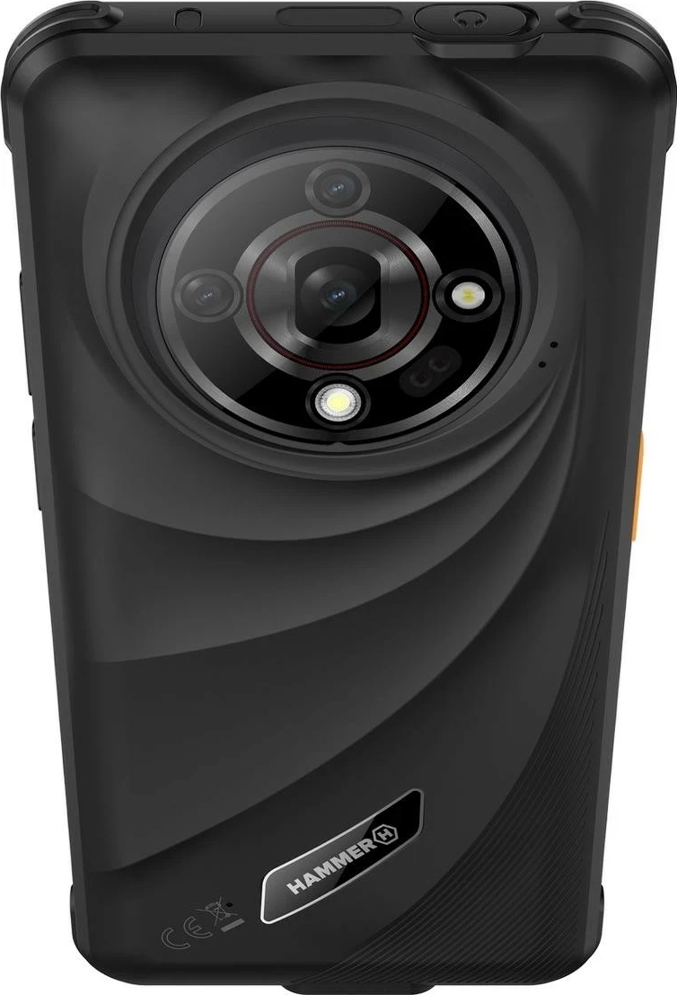 Robusten pametni telefon myPhone Hammer Iron 6 5G, 8/256GB, črn