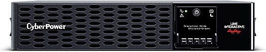 Neprekinjeno napajanje CyberPower PR2200ERTXL2U, 2200 VA 2200 W, line-interactive z AVR, čista sinusna valovna oblika, LCD, za rack/tower montažo, črno