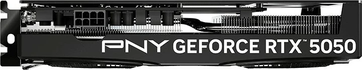 Grafična kartica PNY RTX 5050, 8GB GDDR6, dvojni ventilator, črna