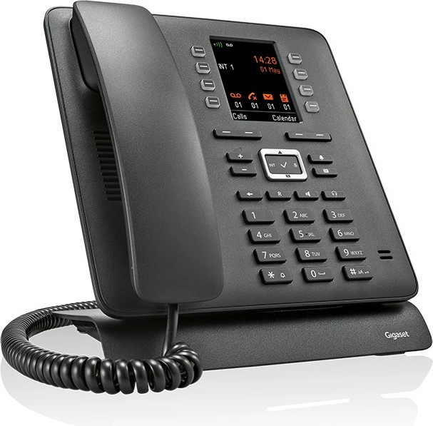 Telefon pisarne Gigaset Maxwell C, VoIP, črn