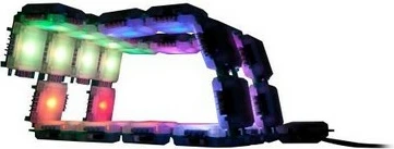 Set LED luči 7 barv, modra, zelena, oranžna, rdeča, topla bela, rumena ALLNET BrickRknowledge