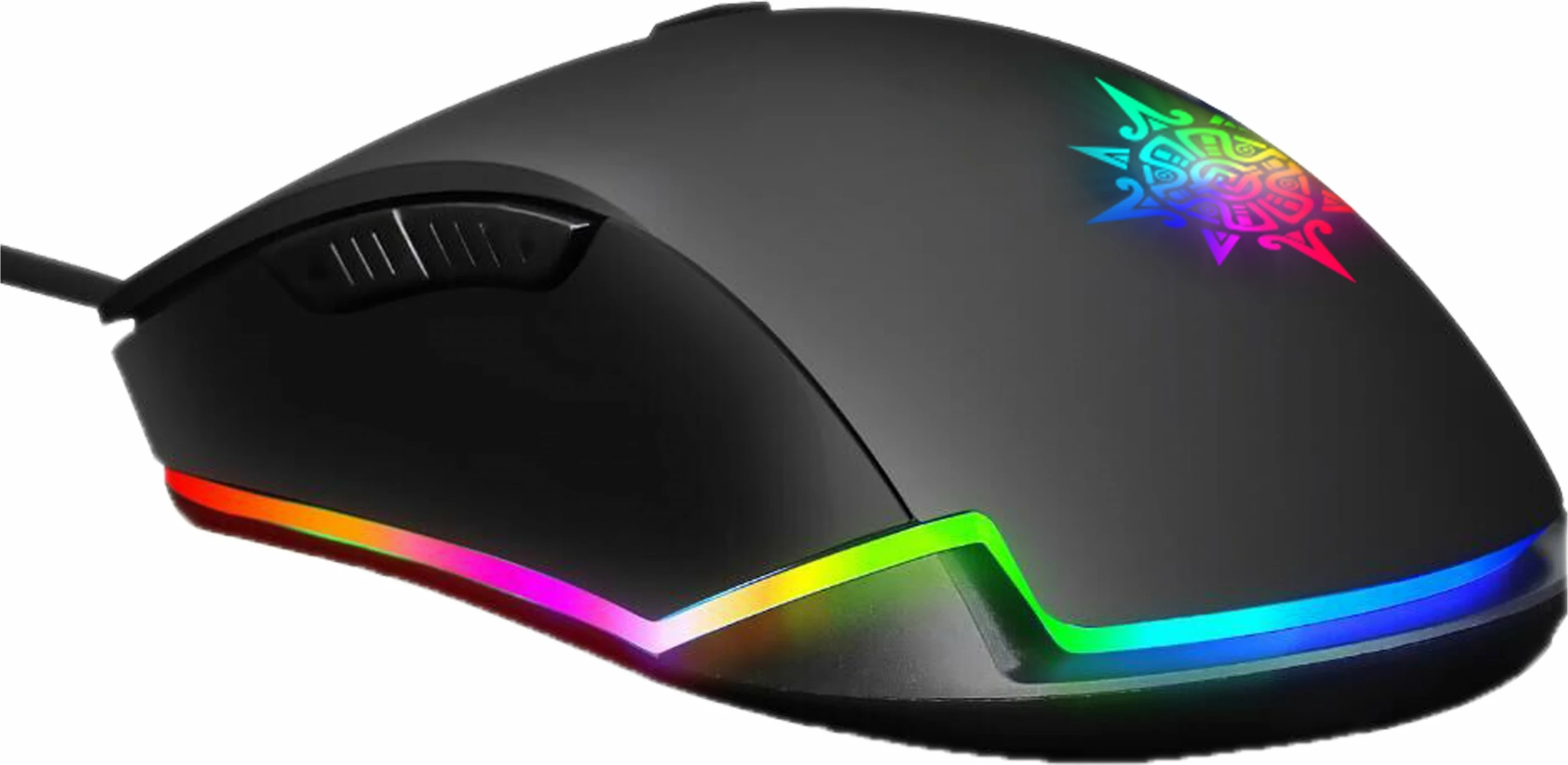 Gaming miška, Inca IMG-327, 4800 DPI, ambidextrous, črna, z osvetlitvijo