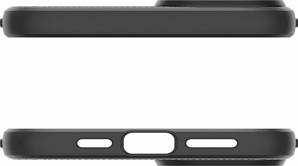 Zaščitni ovitek Liquid Air za iPhone 15 Plus, Spigen, mat črn