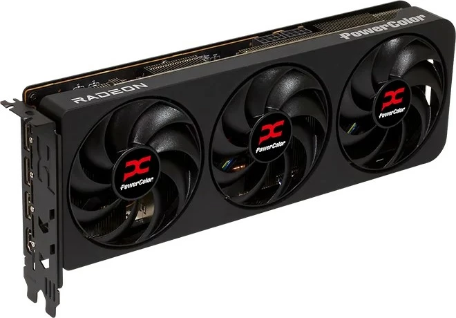 Grafična kartica PowerColor Radeon RX 9070, 16 GB, GDDR6, PCI Express x16 5.0, črna