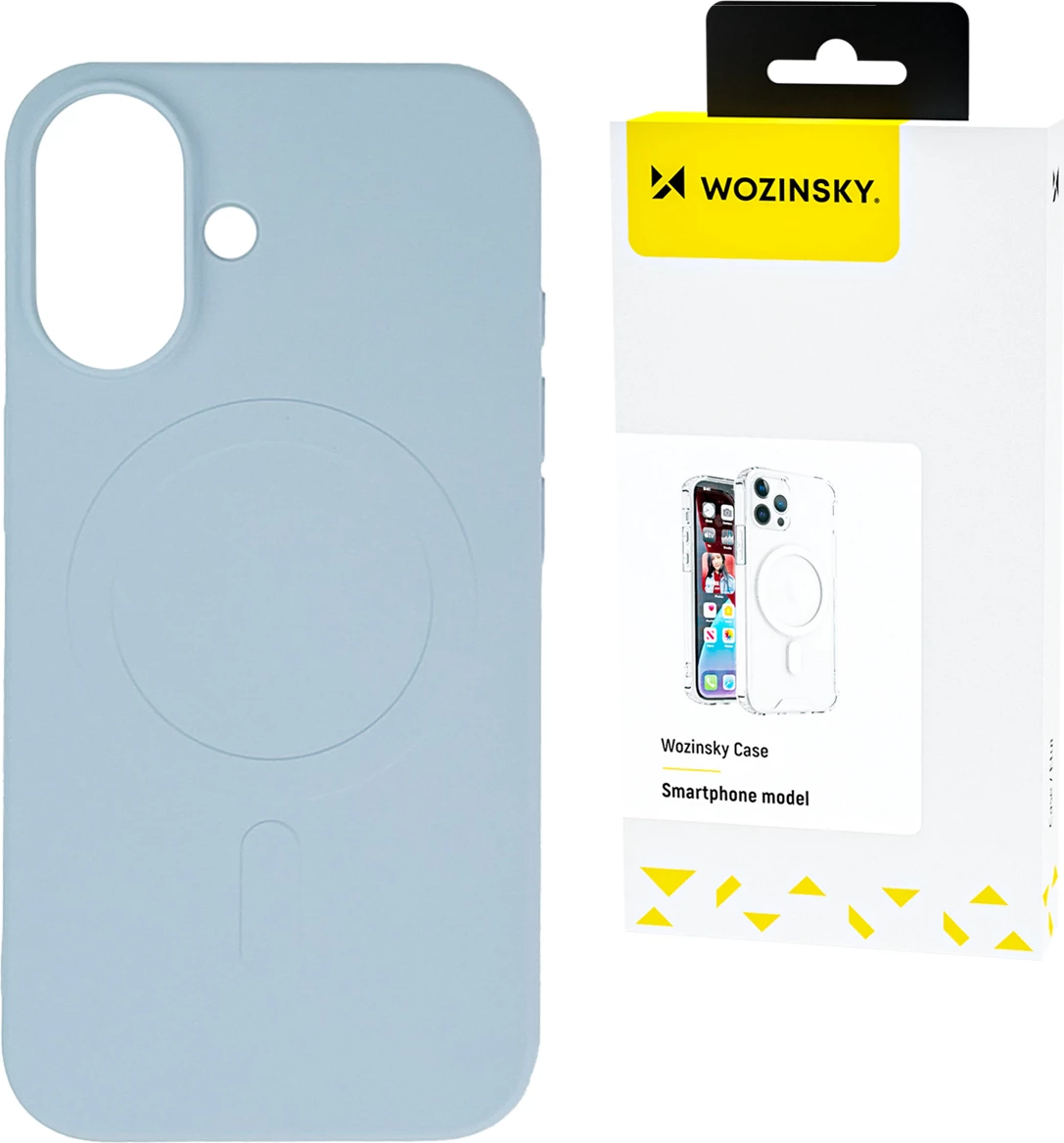 Silikonski ovitek za Samsung Galaxy S24 FE, MagSafe, modra — Wozinsky