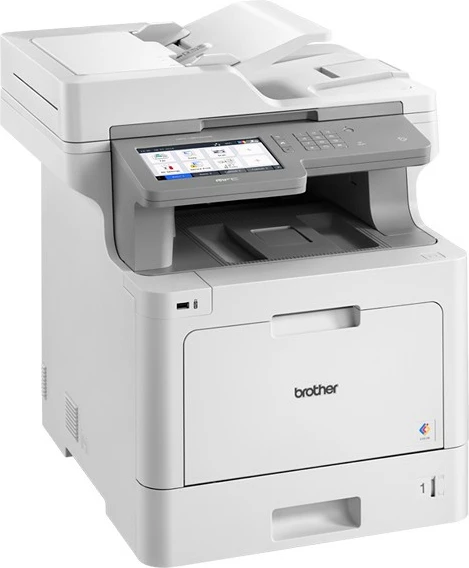 Barvni laserski večfunkcijski tiskalnik, Brother MFC-L9570CDW, A4, WiFi, zaslon na dotik, bel