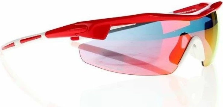 Športna sončna očala Goggle, unisex, rdeče/belo