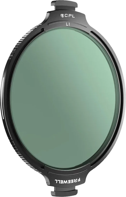 Krožni polarizacijski filter (CPL) Freewell FW-L1-CPL za Real Locking VND L1, zunanji premer 116,6 mm, debelina 6,2 mm, komplet s škatlo in krpo
