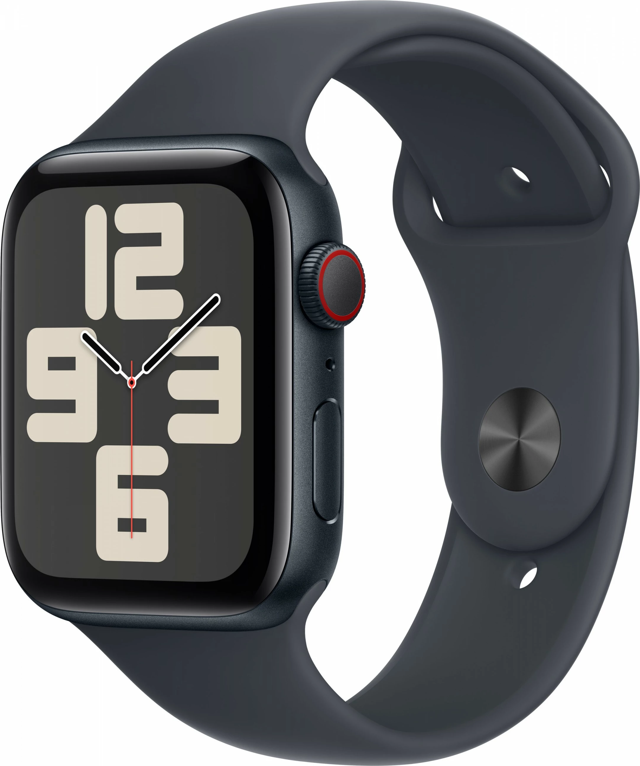 Pametna ura Apple Watch SE GPS + Cellular 44mm, 32 GB, OLED zaslon, nočnoplav