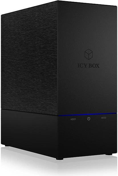 Zunanji ohišje ICY BOX IB-RD3621U3, 2x 3,5", USB 3.0, RAID, črno