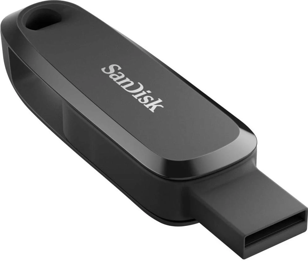 USB ključ SanDisk 32GB, USB Type-C/Type-A, črn