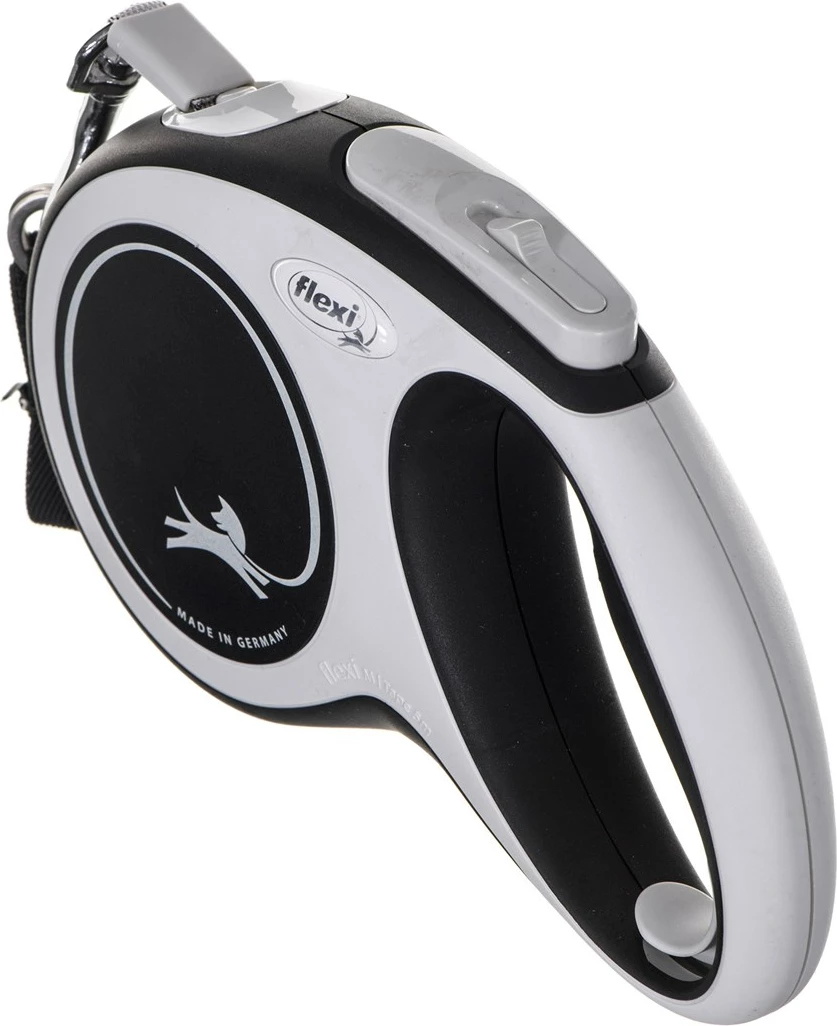 Nadzorovana vrv za psa Flexi New Comfort, 5 m, črna