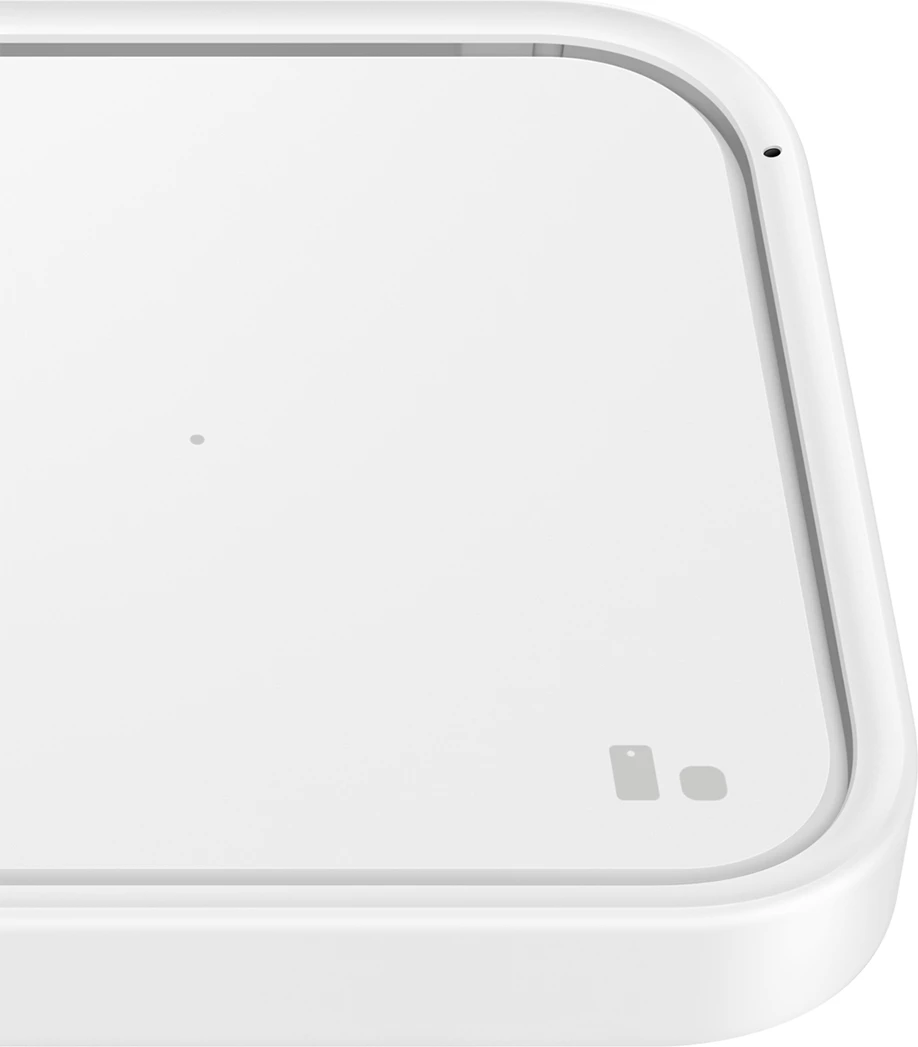 Brezžični polnilec, 15W, LED, USB-C, bel — Samsung EP-P2400TWEGEU, z napajalnikom