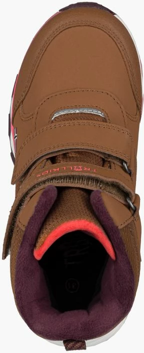 Zimske otroške čevlje Trollkids, rjavi