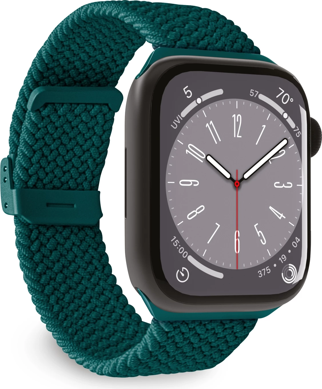 Najlonski pašček za Apple Watch Puro Loop 38/40/41 mm, temno zelen