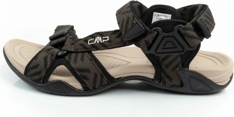 Sandali za moške, črno-khaki CMP Hamal