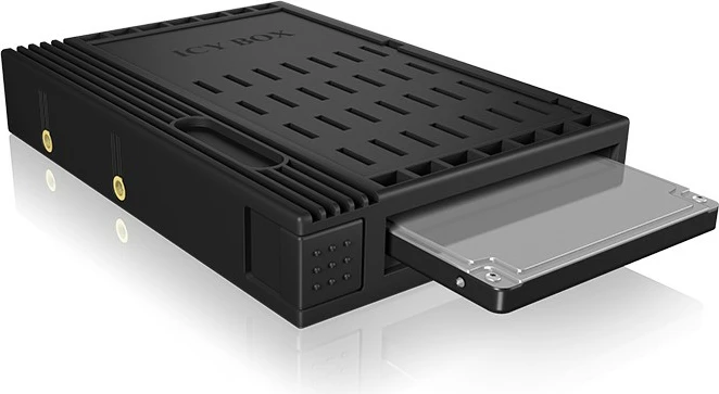 Kovček za HDD 2,5" v 3,5" ICY BOX IB-2536STS, univerzalen, plastika, črn